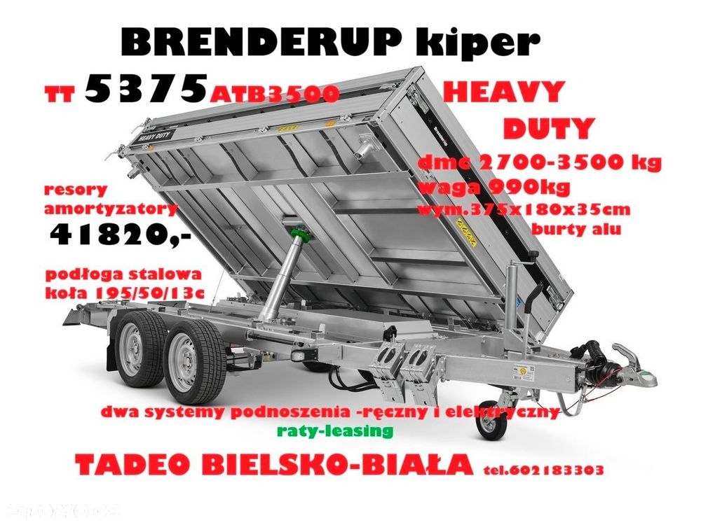 Brenderup TT5375ATB3500 Heavy Duty - 1