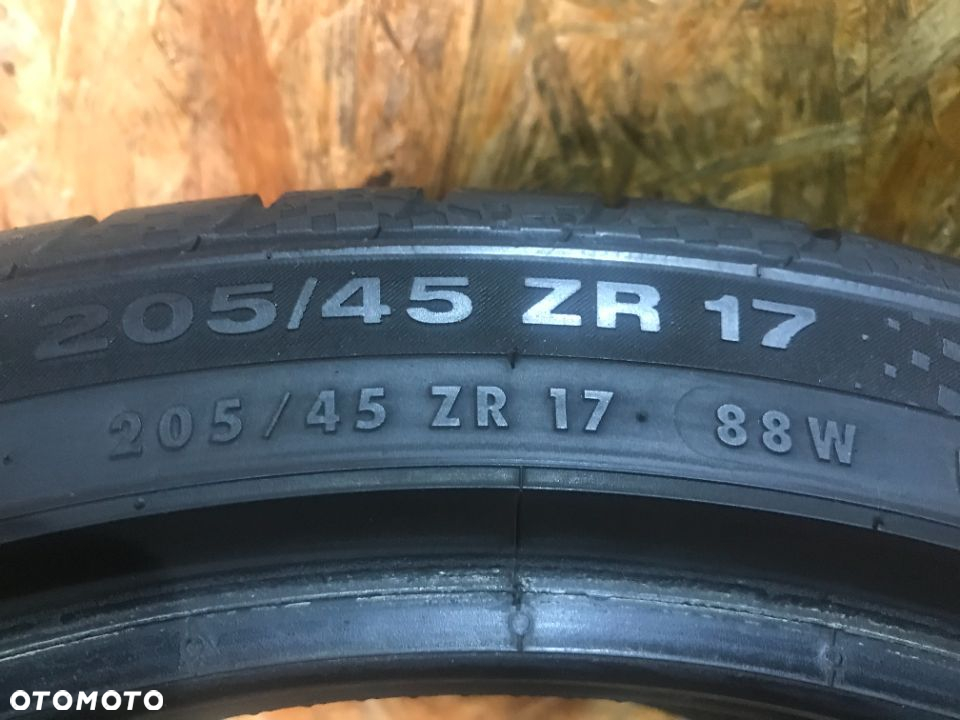1 OPONA LETNIA CONTINENTAL 205/45/ ZR 17  88W  XL  FV - 4
