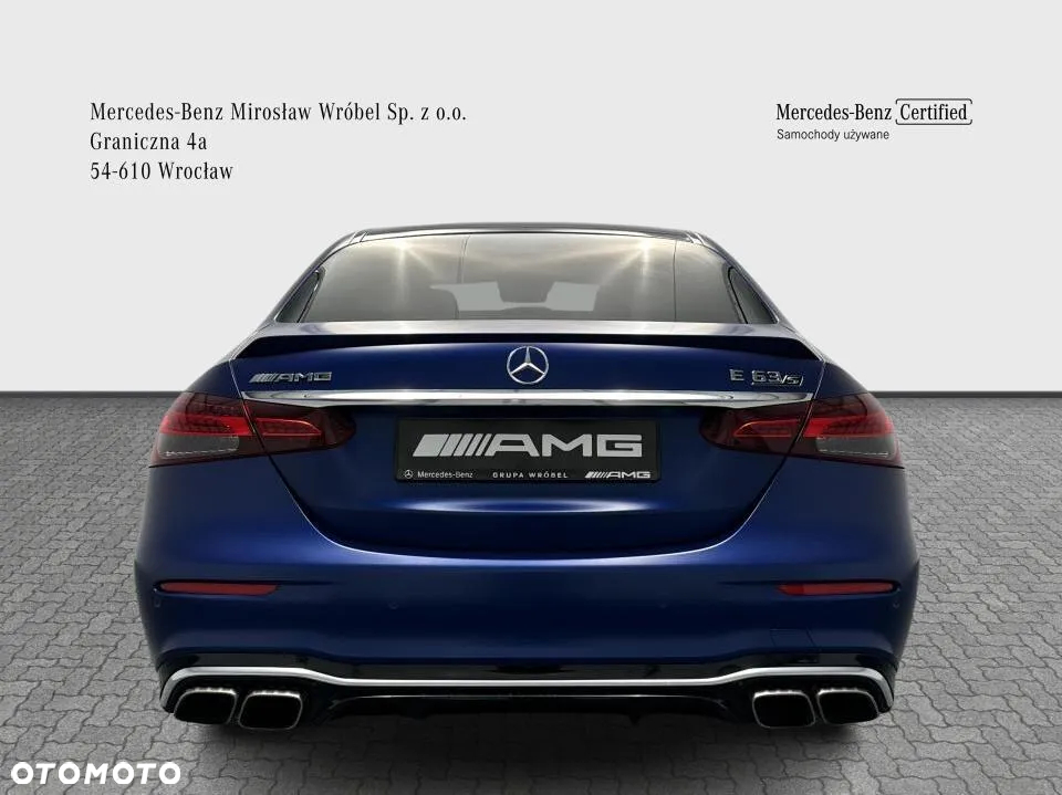Mercedes-Benz Klasa E AMG 63 S 4-Matic+ - 4