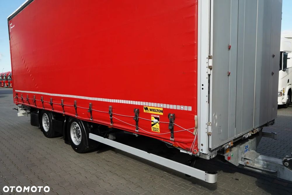 Mercedes-Benz ACTROS 2545 / ZESTAW TANDEM 120 M3 / PRZEJAZDOWY / 6x2 / OŚ PODNOSZONA / BIG SPACE / WIELTON / 2021 - 13