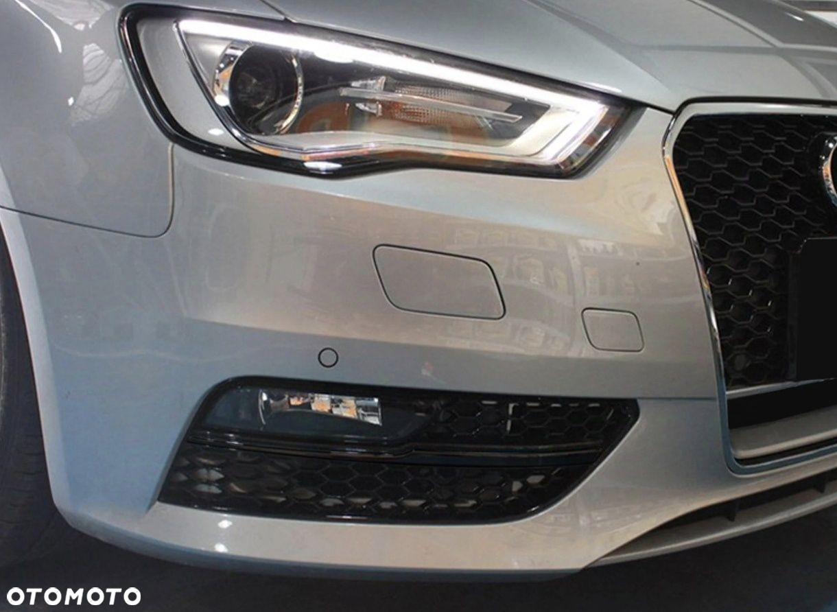 Audi A3 8V Ramka Halogenów Plaster Miodu 2012/2016 Czarny Połysk - 4