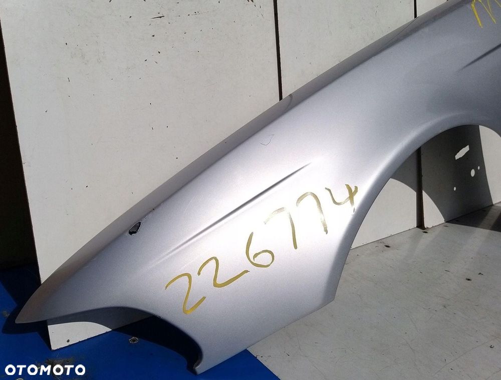 BŁOTNIK PRZEDNI LEWY BMW 5 E39 SREBRNY - 2