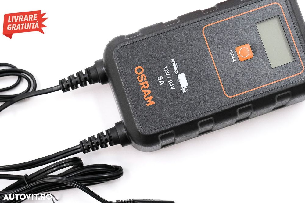 Redresor auto Osram BATTERYcharge 908 OEBCS908- livrare gratuita - 3