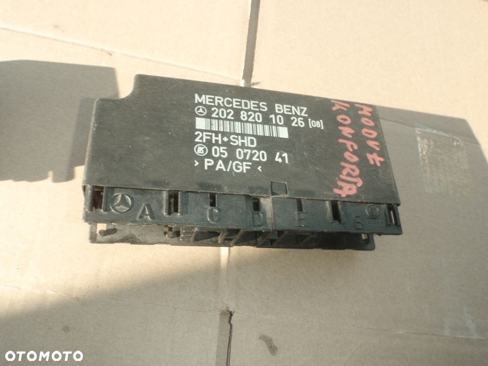 Mercedes Benz W124 W201 W126 przekaźnik modułu sterującego klimatyzacji posiadam wszystkie części - 2