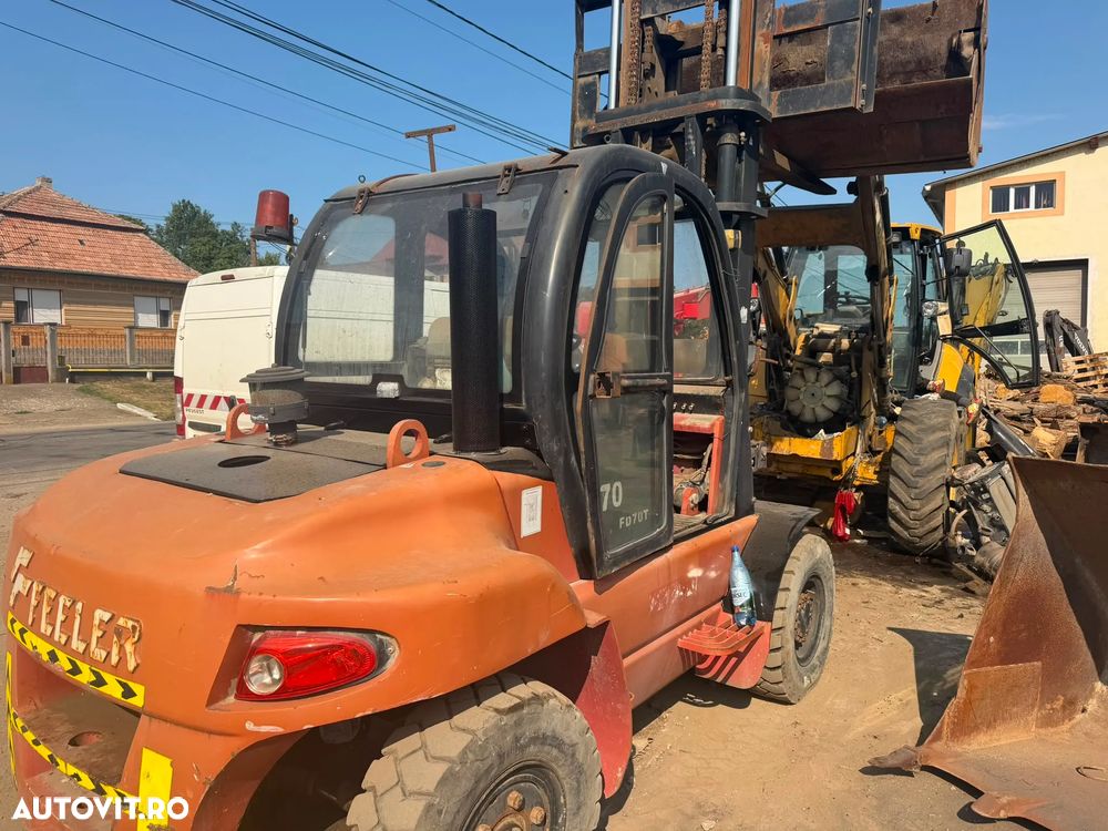 Altul Stivuitor Diesel 4X4 Feeler FD70T - 2