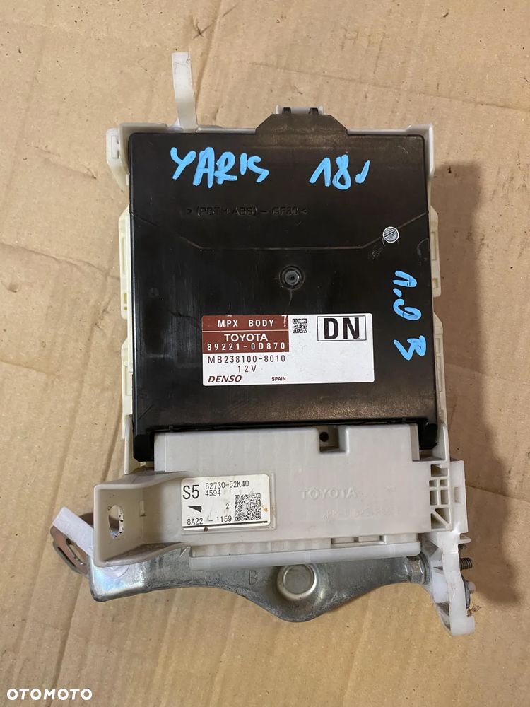 Sterownik moduł komfortu BSI Toyota Yaris III 2018 1.0b OE - 1