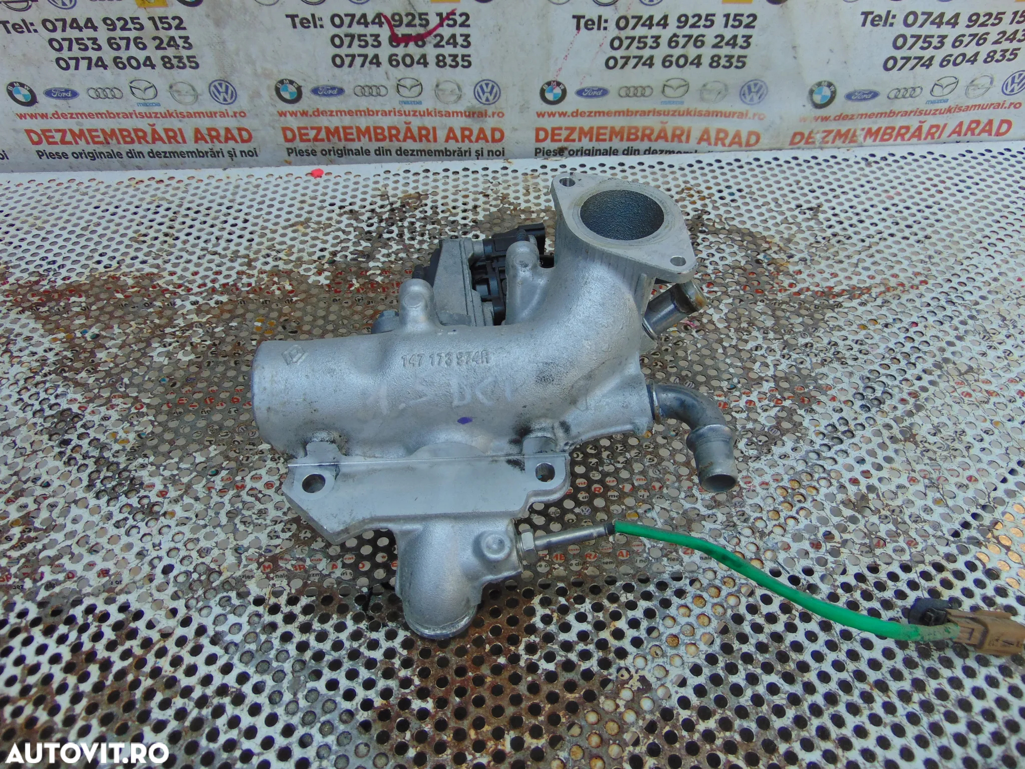 Corp EGR Renault clio 4 1.5 dacia duster cod 147173974r megane 4nissan qashqai captur kadjar kangoo scenic euro 6 sandero logan dokker lodgy - 2