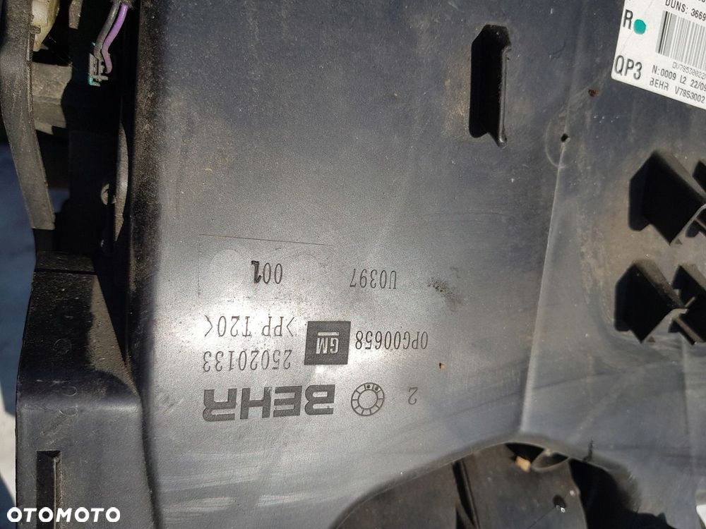 nagrzewnica dmuchawa Opel Zafira C 13265770 - 9