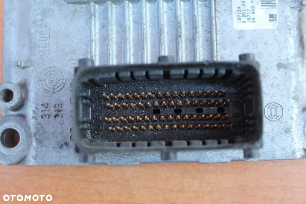 STEROWNIK KOMPUTER SILNIKA OPEL CORSA C 1.2 16V Z12XE 0261207423 AX - 6