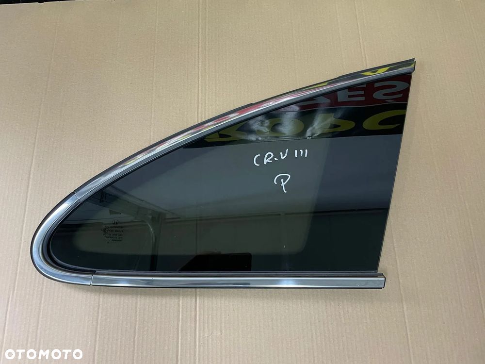 HONDA CR-V III SZYBA KAROSERYJNA PRAWA TYŁ CHROM 2010 AS3