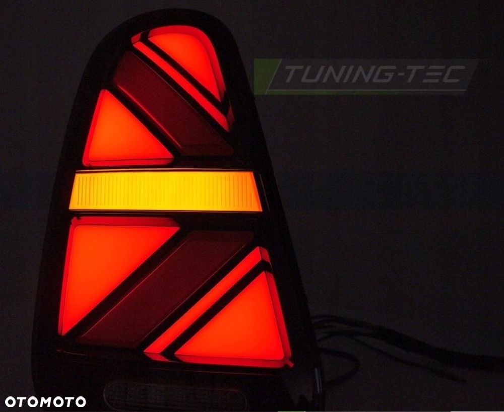 Lampy tylne kpl Full Led Bar Neon Tuning Red Mini Cooper r50 r52 r53 2001- - 2