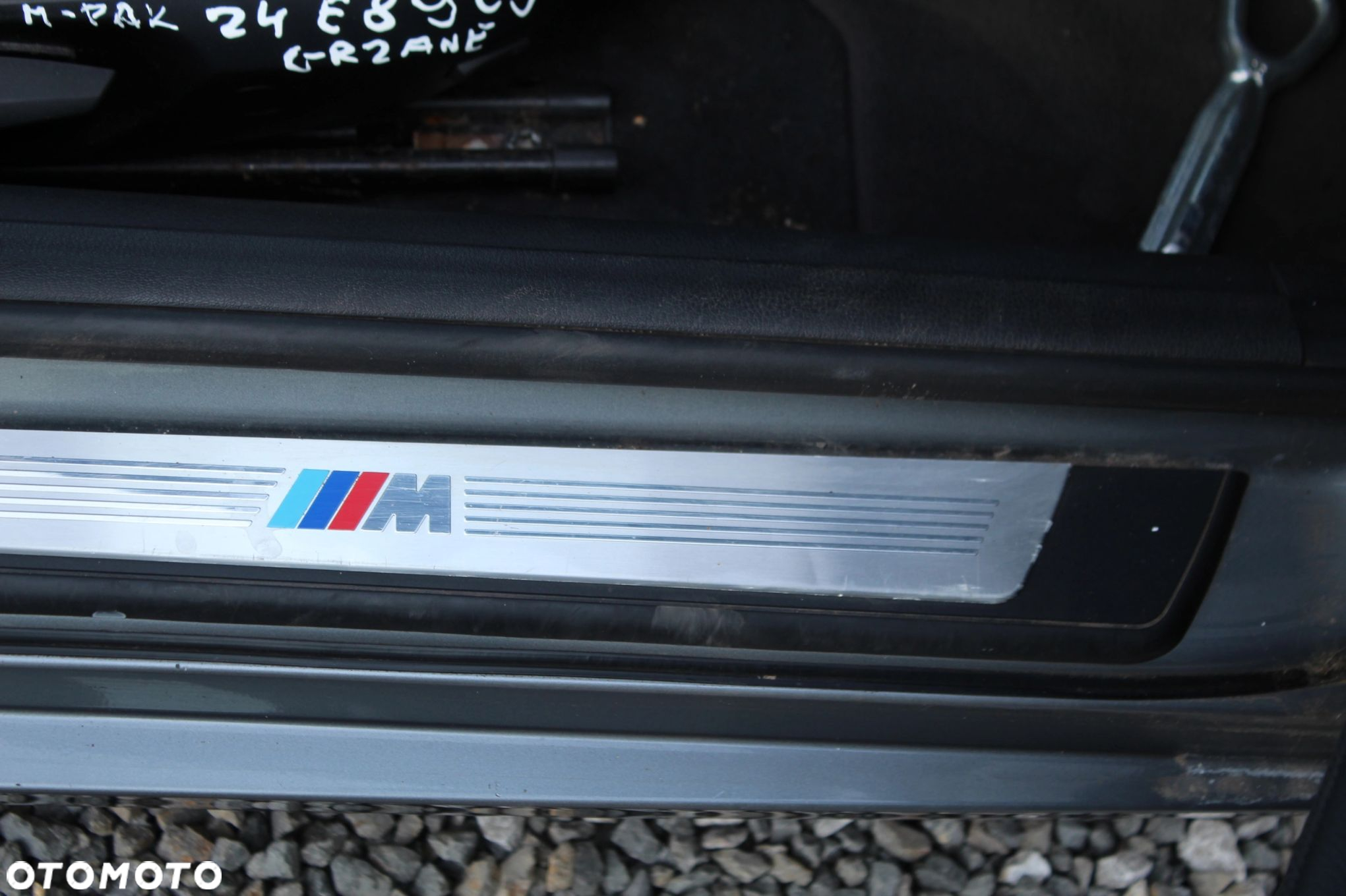 LISTWY NAKŁADKI PROGOWE WEWNĘTRZNE M PAKIET BMW Z4 E89 PRAWA LEWA KOMPLET - 3