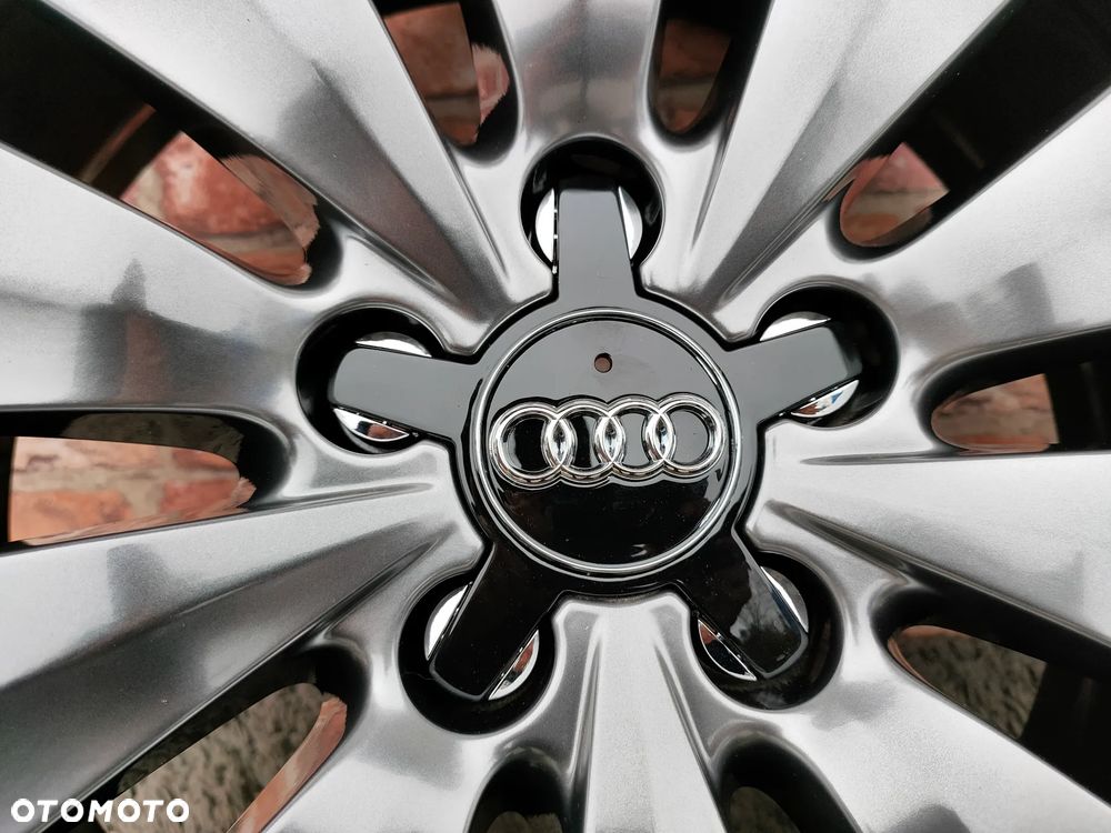 Oryginalne felgi 19 Audi 5x112 Q5 Hybrid hybryda alufelgi A4 A6 A8 A5 A7 Q3 Volkswagen Passat CC Touran Tiguan Skoda Superb Kamiq Karoq Seat Tarraco Mercedes 8j ET39 66.6mm SUV 4x4 OE OEM 8R0601025AB - 10