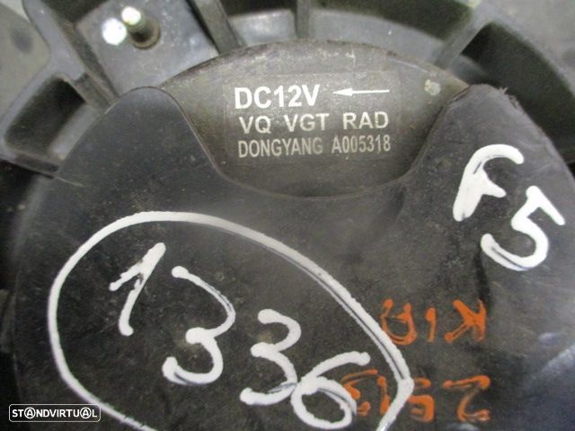 Ventilador A005318  253804DXXX KIA CARNIVAL 2 2009 2.9 CRDI 185CV 5P CINZA - 3