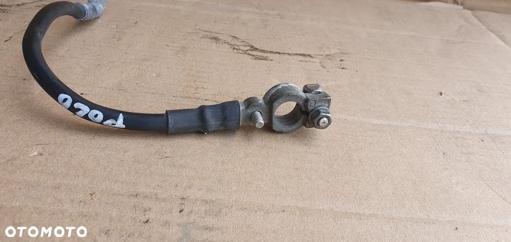 Klema minusowa akumulatora VW Polo V 6R 6R0971235C - 2