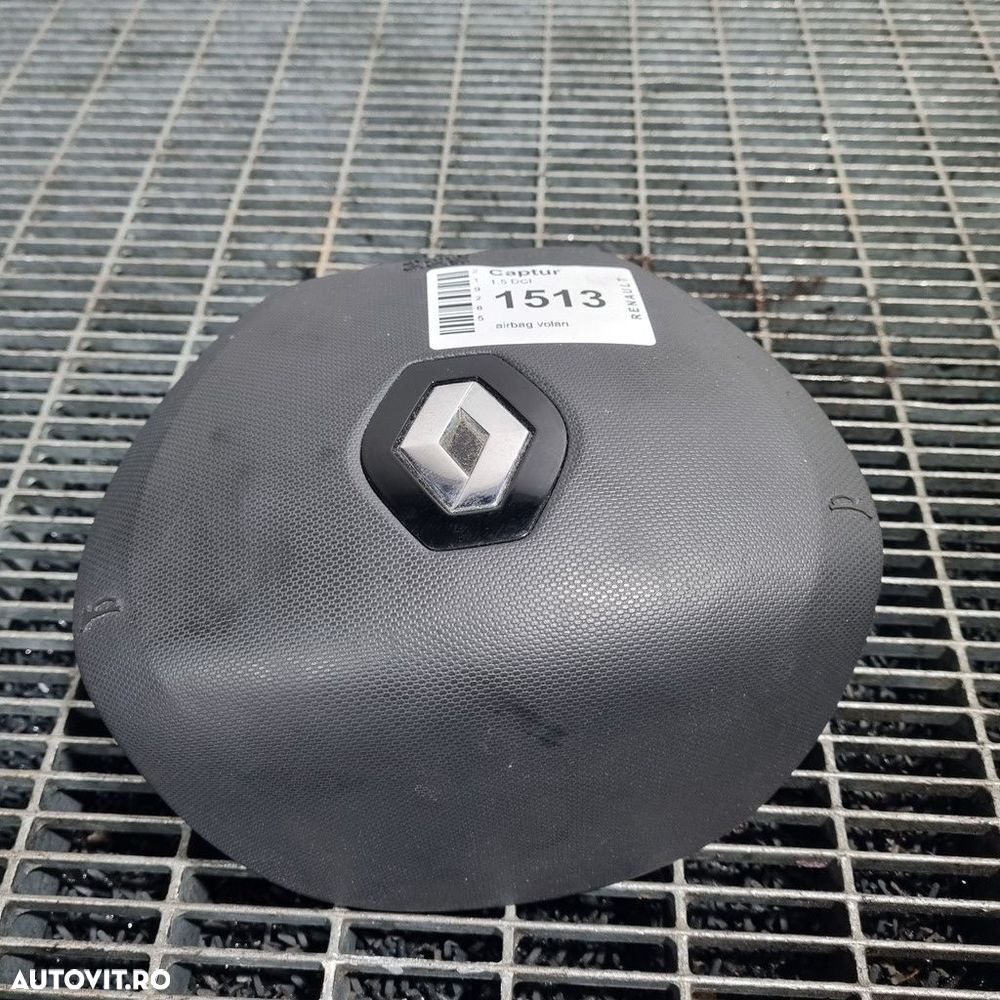 Airbag volan Renault Captur 2013 - 2017 (1513) 985108265R - 1
