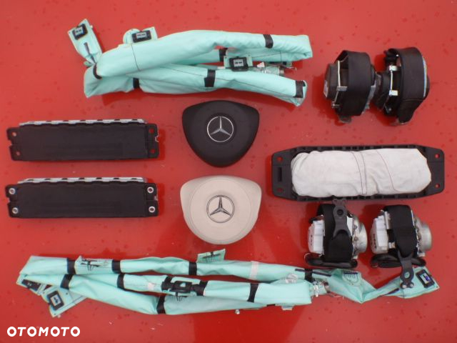 MERCEDES E CLS W213 W238 W257 DESKA KONSOLA KOKPIT PULPIT PÓŁKA PARAPET AIRBAG PODUSZKI PASY SKÓRA ! - 5