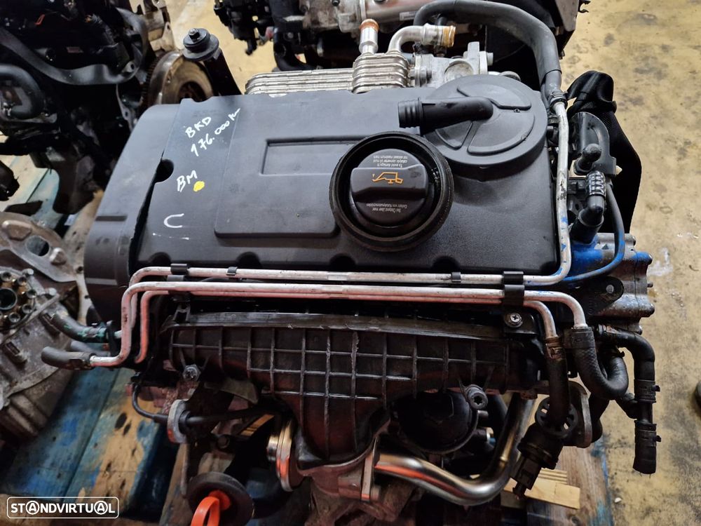 Motor usado BKD SKODA OCTAVIA 2.0 TDI 140CV COLAÇA C SEAT LEON GOLF TOURAN AUDI A3 EOS - 1