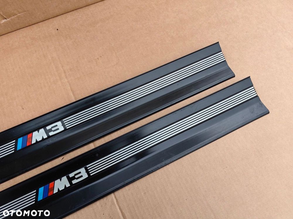 Listwy na progi progowe BMW e36 M3 Coupe Cabrio m-pakiet RARYTAS - 2