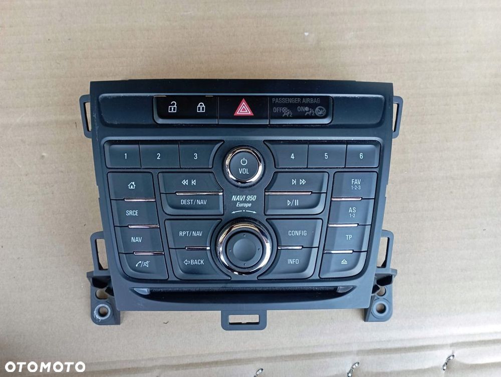 OPEL ZAFIRA C RADIO PANEL RADIA 13474064 84046061 - 1