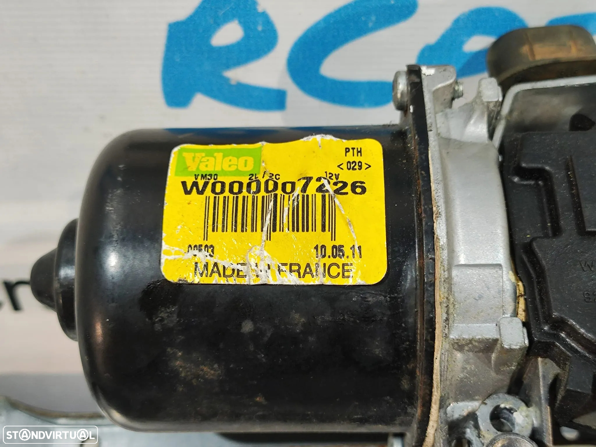 Motor limpa vidros frente Valeo Renault Megane mk3 grandtour - 2