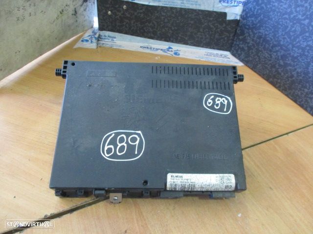 Caixa Fusiveis 9626460880 02 PEUGEOT 206 1998 1.4I PEUGEOT 206 1999 SIEMENS PEUGEOT 206 2000 1.9D 70CV 3P PRETO SIEMENS - 1