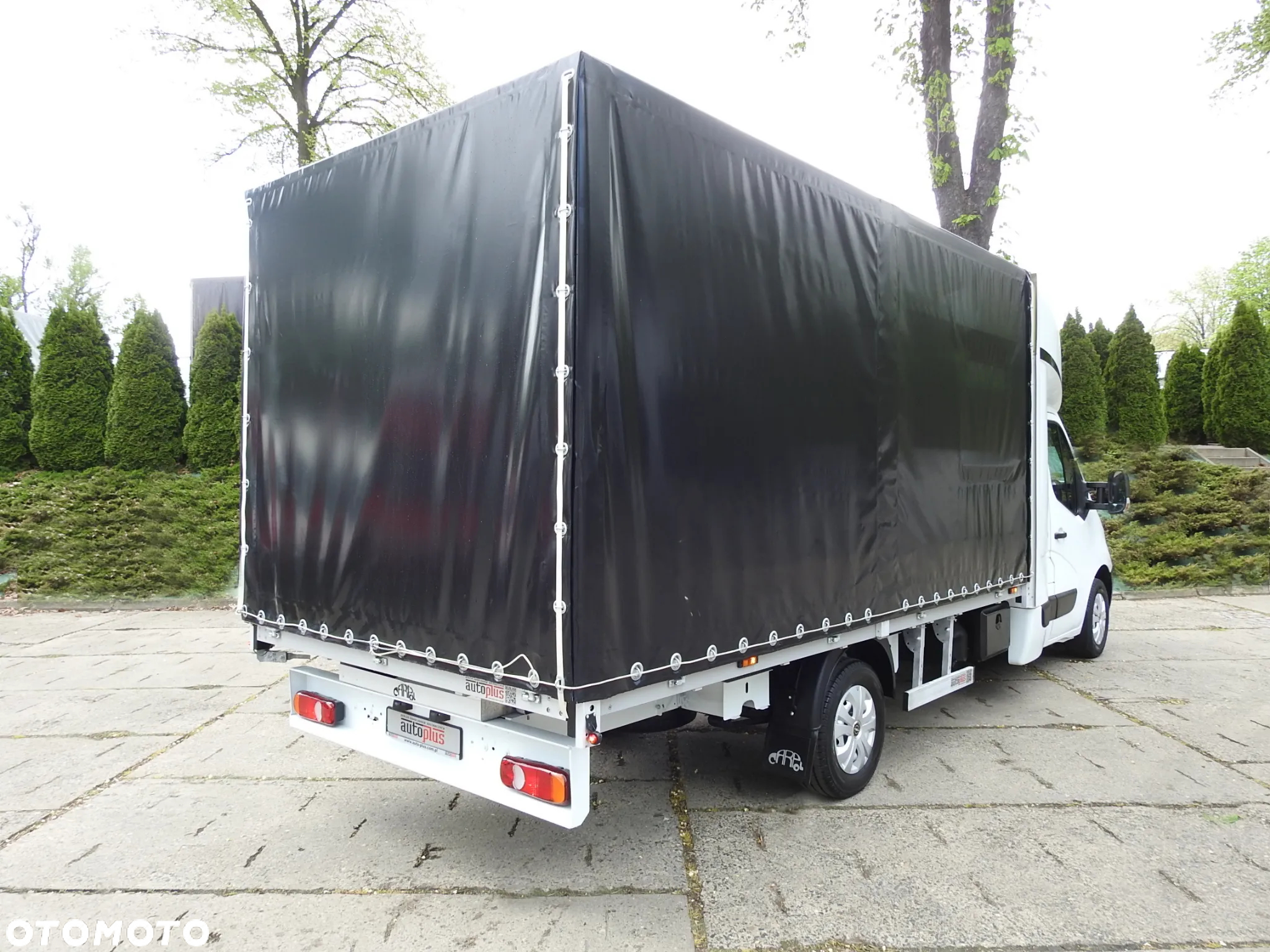 Opel MOVANO PLANDEKA 8 PALET WEBASTO TEMPOMAT KLIMATYZACJA PNEUMATYKA 170KM [ 127076 ] - 4