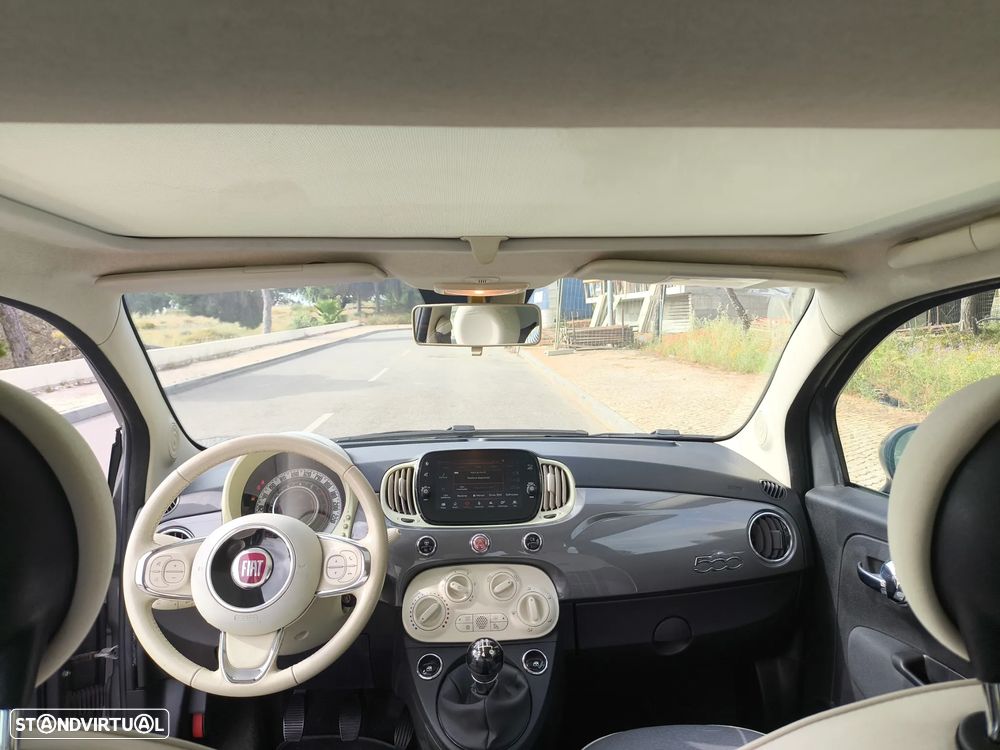 Fiat 500 1.2 Lounge S&S - 9