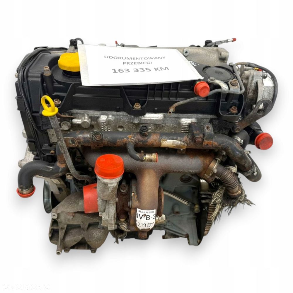 SILNIK Z19DT Saab 93 9-3 II 1.9 TID 120KM diesel kompletny 163 335km - 1