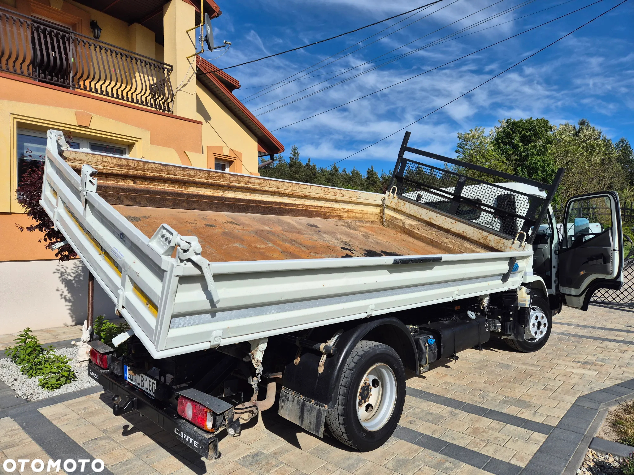 Mitsubishi CANTER 7C18 7500DMC WYWROTKA MEILLER 4.0METRA BLOKADA MOSTU - 5