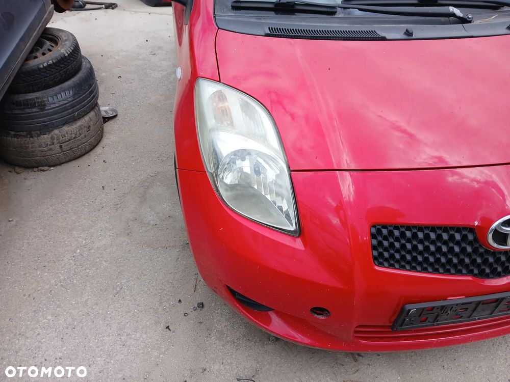 TOYOTA YARIS II 2 3P0 3D  maska pokrywa silnika klapa bagażnika zderzak lampa reflektor pas przedni - 2