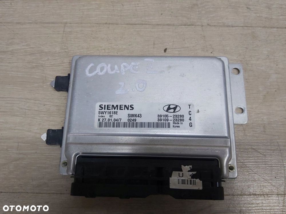 HYUNDAI COUPE II 2,0 komputer sterownik silnika 39105-23280 - 1