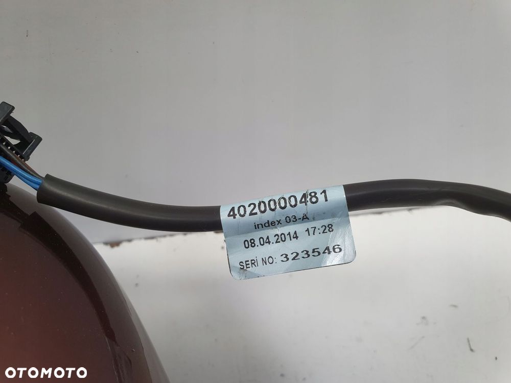 LUSTERKO LEWE Renault Clio IV 12-16r _ KIEROWCY 7 Pin kabli EUROPA - 5