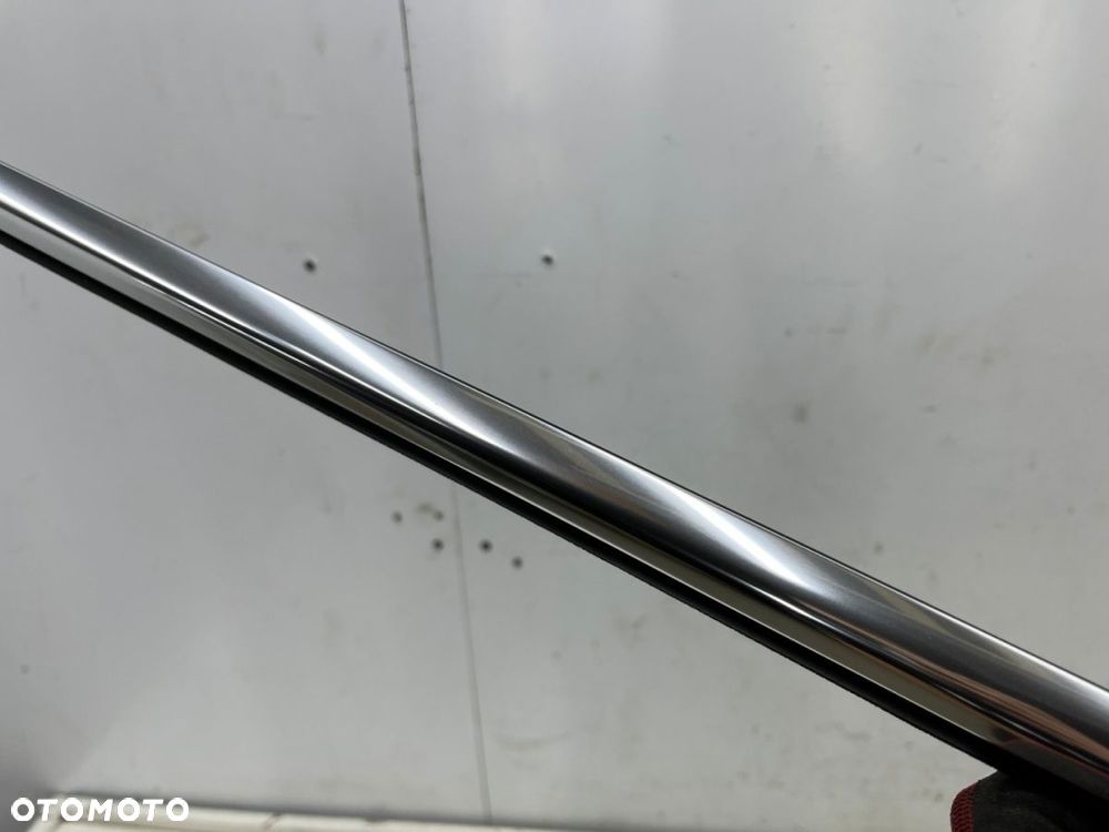 Listwa Peugeot 508 I 10-18r. NOWA lewa przednia zgarniająca uszczelka zewnętrzna szyby drzwi CHROM - 5
