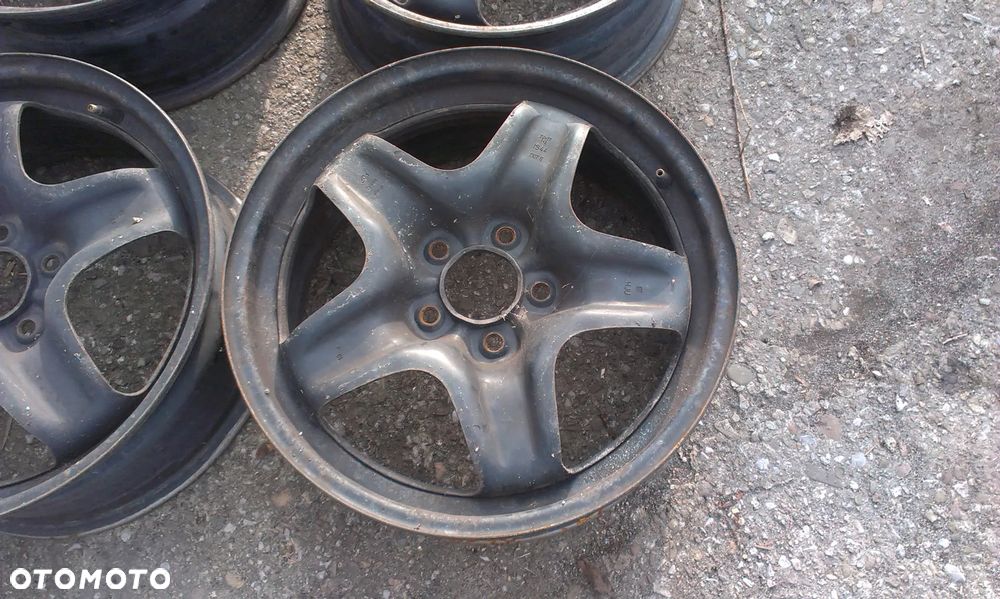 17” - felgi STRUKTURALNE - 5x114,3 / 5x115 - Hyundai Kia Mazda Toyota Mitsubishi , Renault Nissan Dacia Opel Astra Mokka - Oryginał: GERMANY - Stalowe 5x114,3 , r17 cali - 2