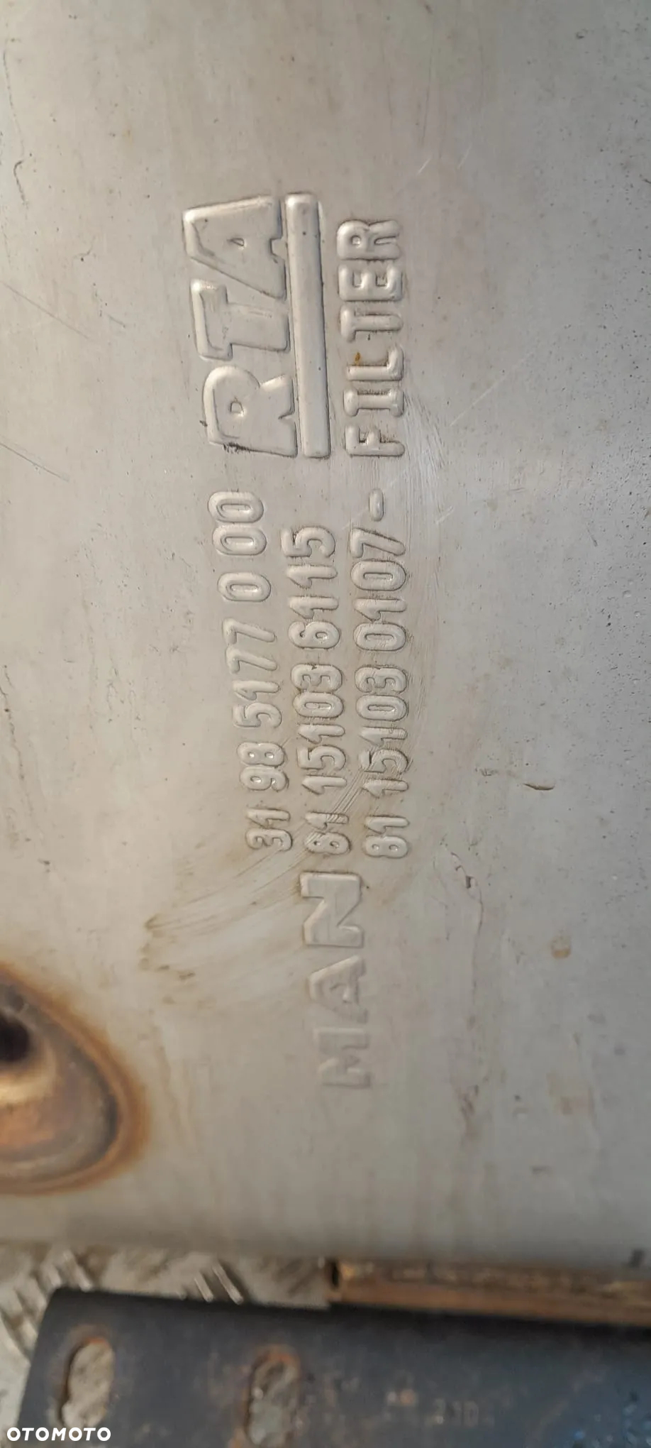 MAN TGX katalizator dpf tłumik 81985177000 - 2