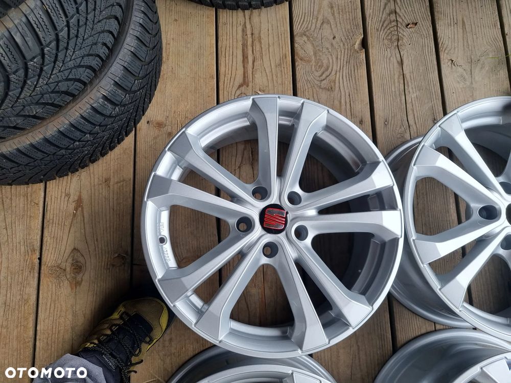 SKODA OCTAVIA 3,VW GOLF 7,TOURAN,SEAT LEON 3 7.5x17 ET35 5X112 super stan - 6