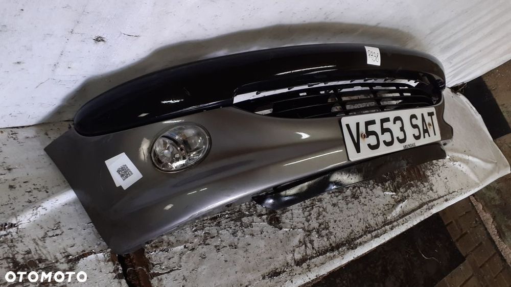 # ZDERZAK PRZÓD PRZEDNI DO PEUGEOT 206 EZA BRUDNY SREBRNY HALOGENY - 4