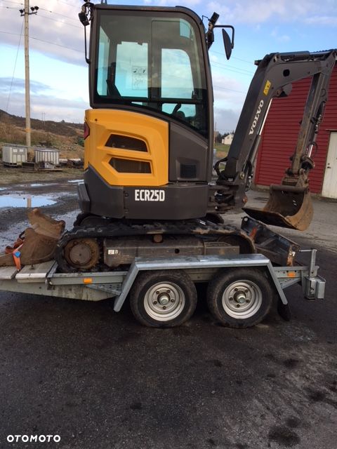 Volvo ECR25D  z przyczepą        2014 ROK - 1