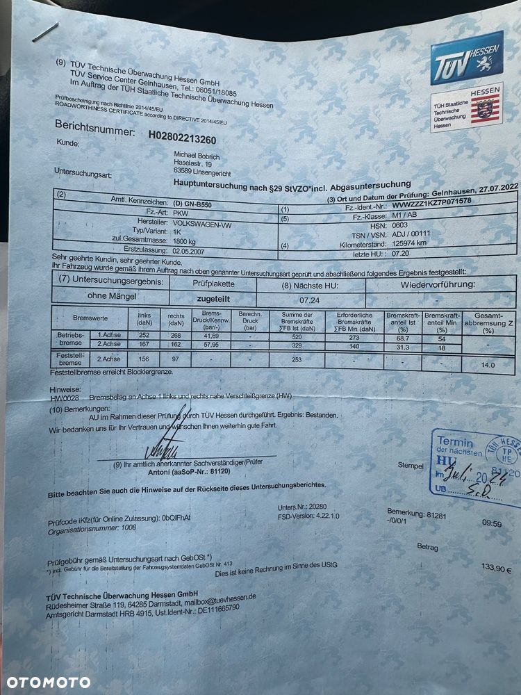 Volkswagen Golf - 10