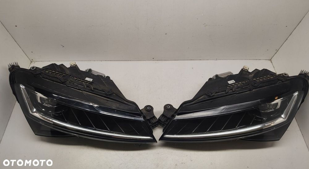 skoda superb iii lift 3v full led komplet lamp przód 3v1941015d, 3v1941016d - 1