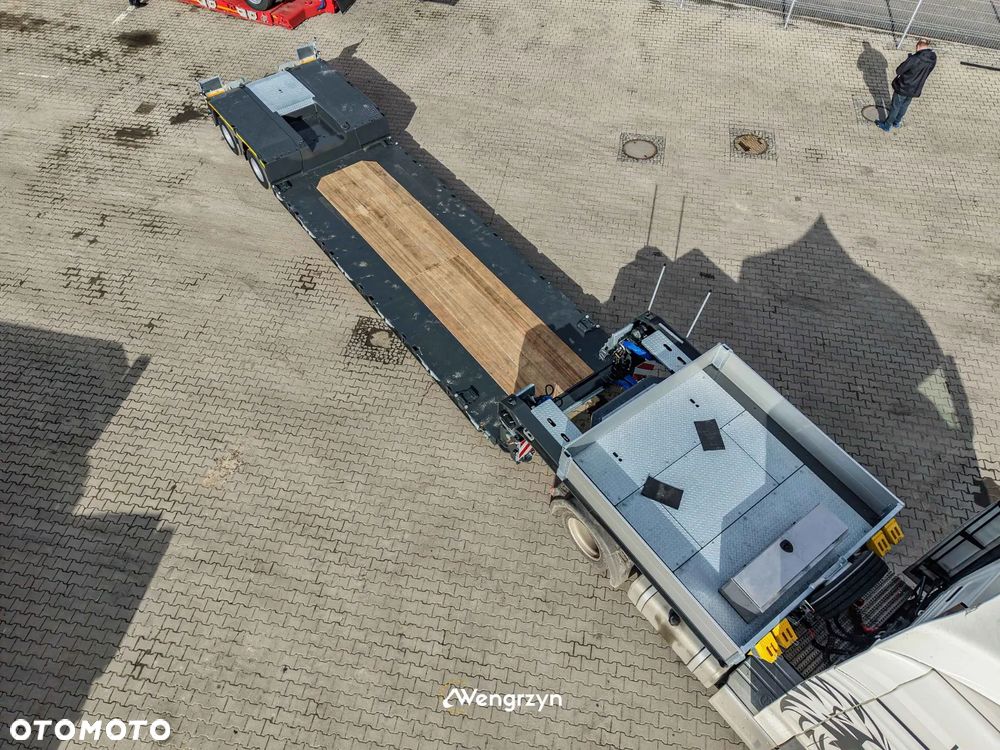 MAX Trailer 2 osiowy tiefbett, lowbed, zawieszenie pneumatyczne - 5