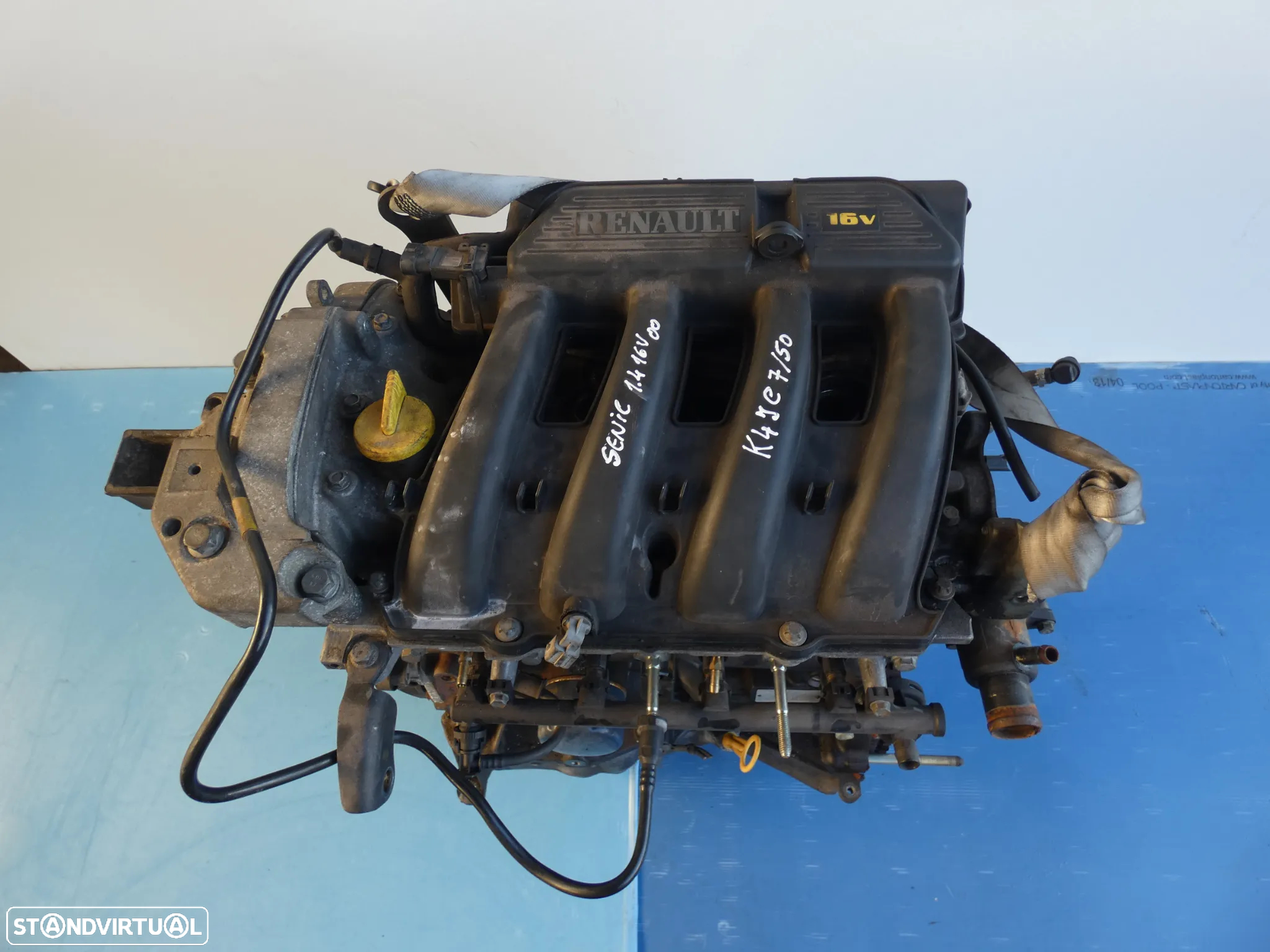 Motor Renault Scenic 1.4 Gasolina K4JC7 - 3