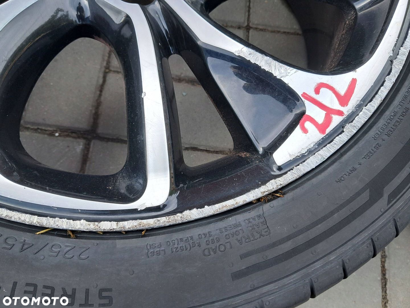 Citroen DS4 felgi aluminiowe 18" ET29 4x108 9688904377 225/45R18 - 3