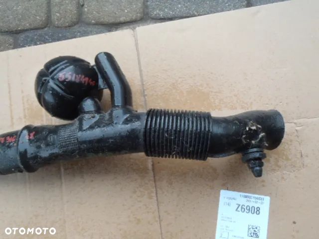 rura odma wlit powietrza obudowa osłona nakładka  rura rezonator wlot filtra powietrza pokrywa przednia doblo II bravo II mito musa idea stilo 1.4 16v t jet - 14