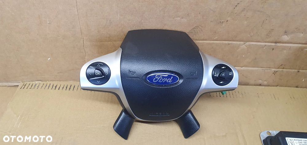 Zestaw poduszek AIRBAG pasy poduszki sensor kolanówka Ford Kuga MK2 - 3