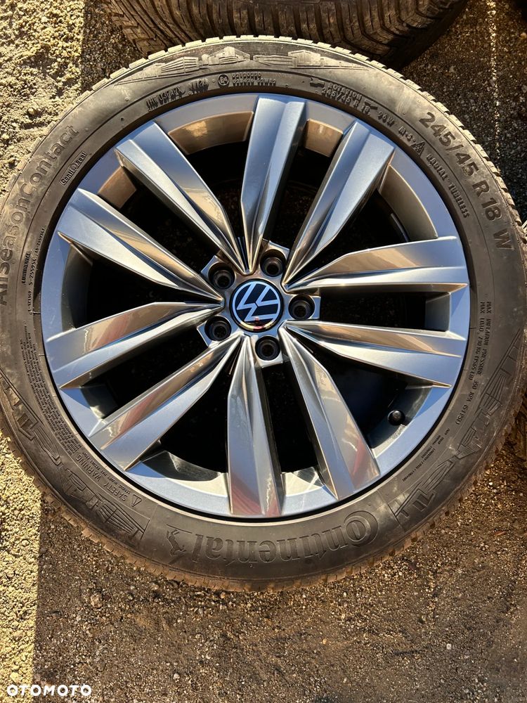 FELGI KOŁA ZIMOWE VW ARTEON PASSAT B8 245/45/18 PIRELLI ORYGINAŁ IDEALNE - 3