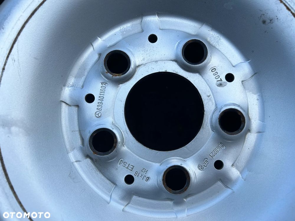 Felgi Stalowe Mercedes Vito W639 16 cali 5x112 4szt. z kołpaczkami! - 4