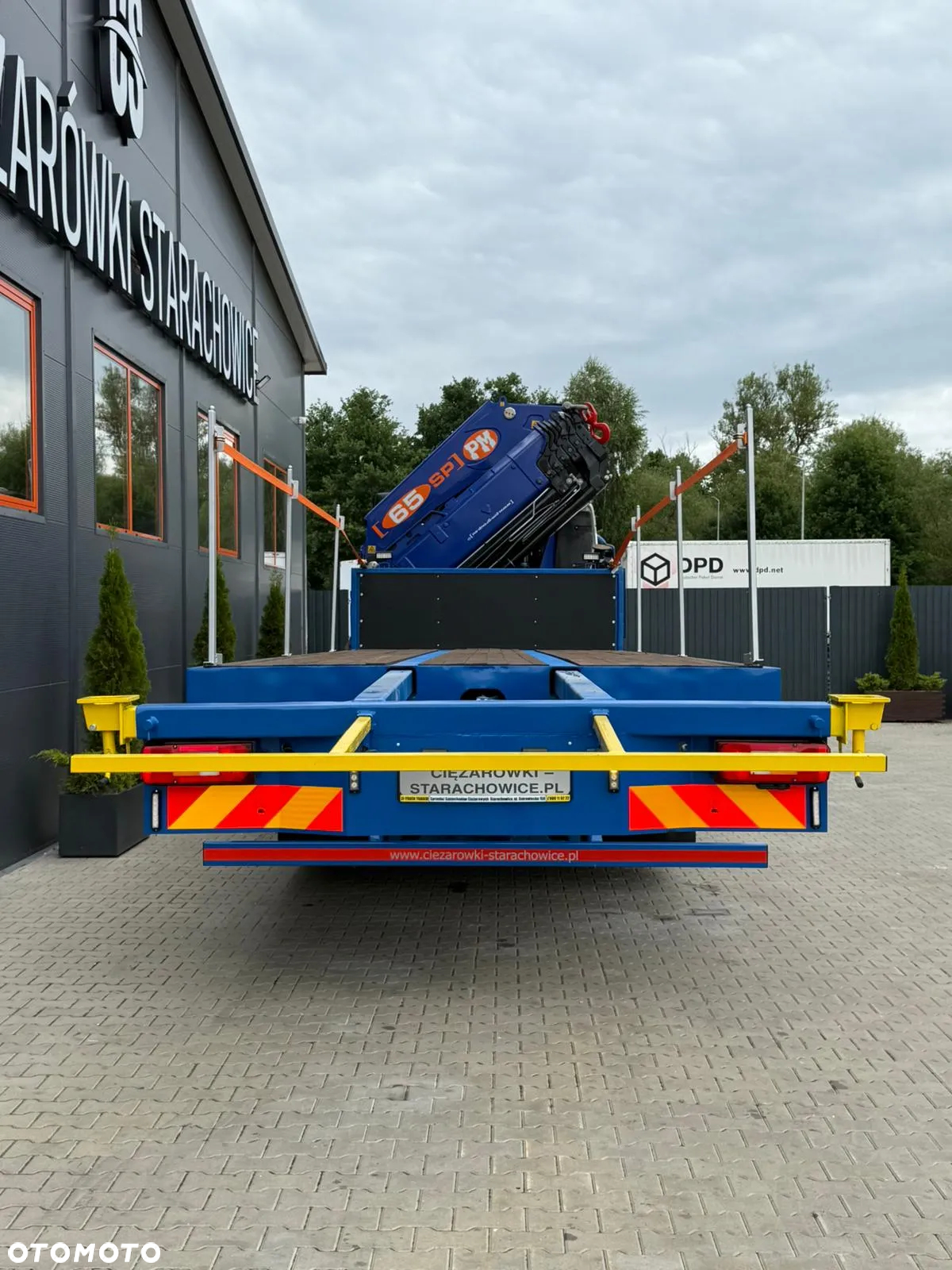 Volvo FM FH 450 8x4 8x2 // dzwig PM65 rok 2016 !!! 22 TONY !!+ platforma // kran crane żuraw hds - 12