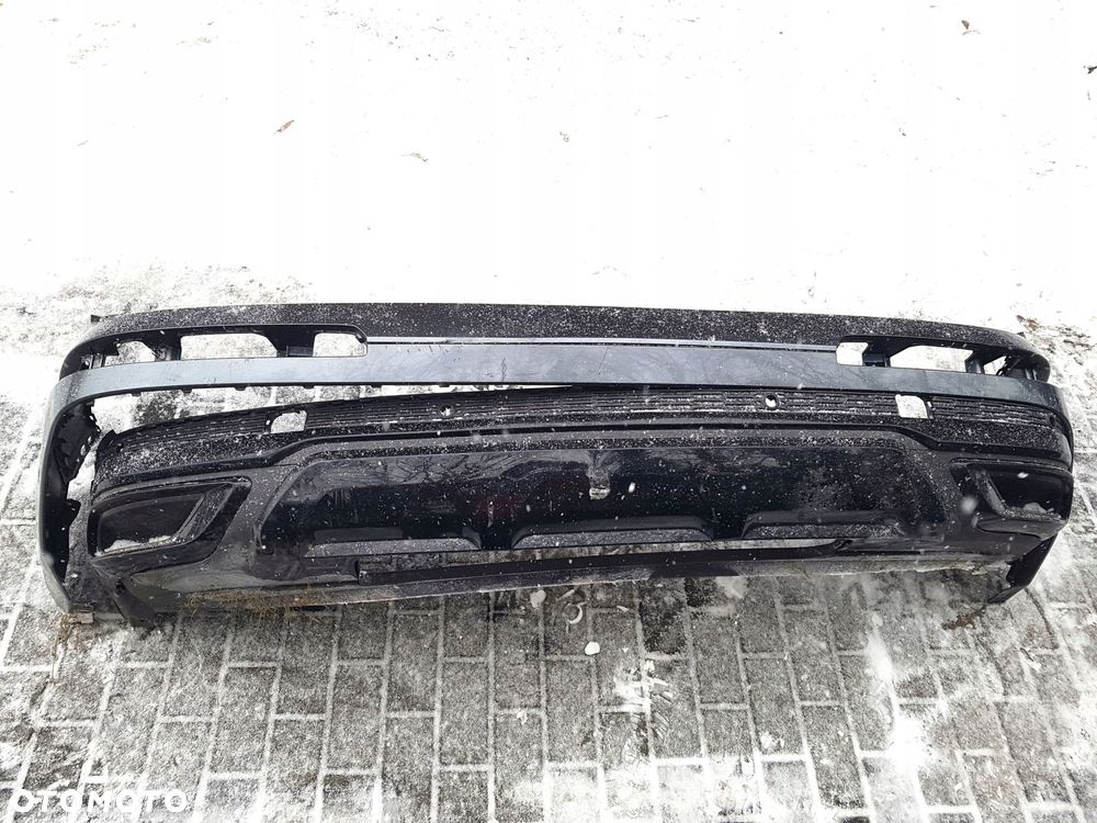 audi q7 19^ lift s-line zderzak tył spoiler 4m0807511 - 1